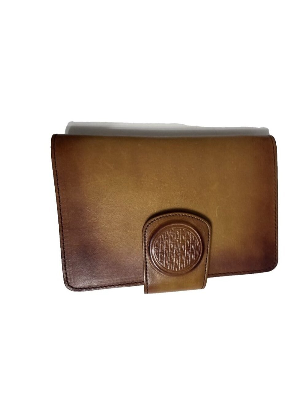 Leather Travel Passport Wallet 6 Card Slots Passport Slot 6.25" x 4.25" Brown